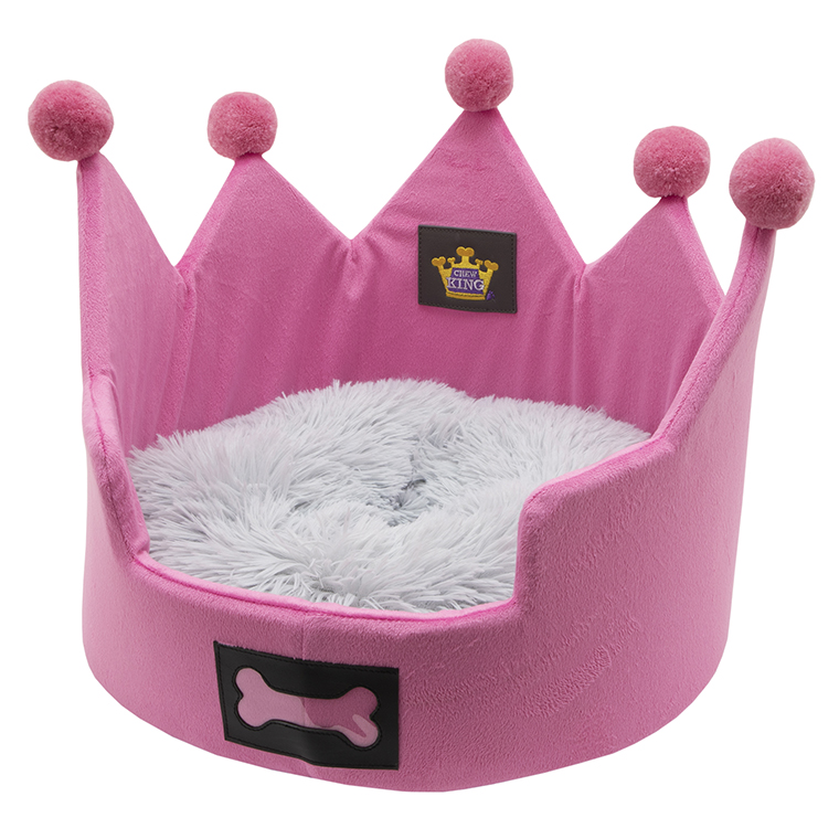 Pink Crown Bed